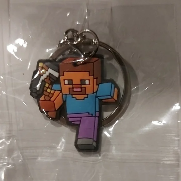 Minecraft 10 Character Keychain Set - Picture 5 of 11